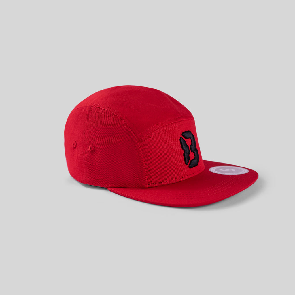 ORIGINAL 5 PANEL CAP - RED - Freedom 83