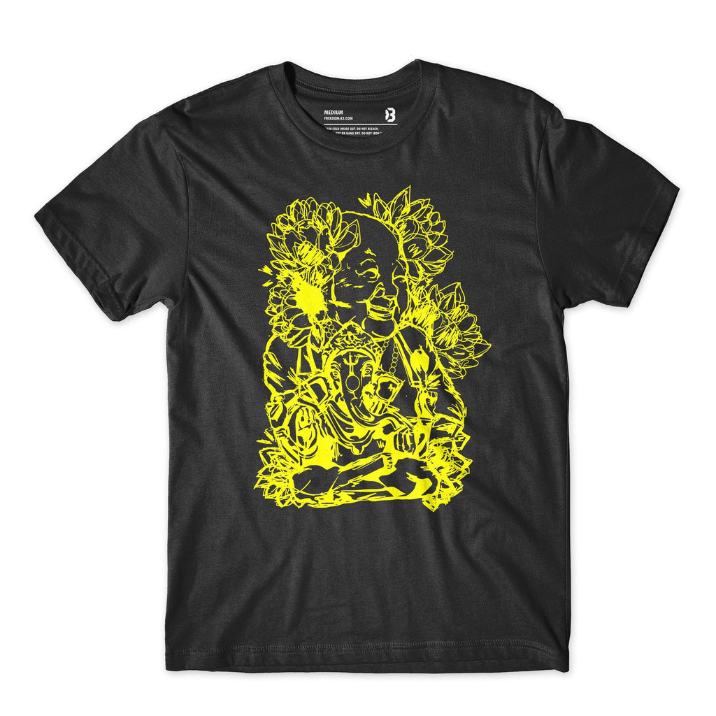 Ganesh & Laughing Buddha [Black - Yellow] - Freedom 83